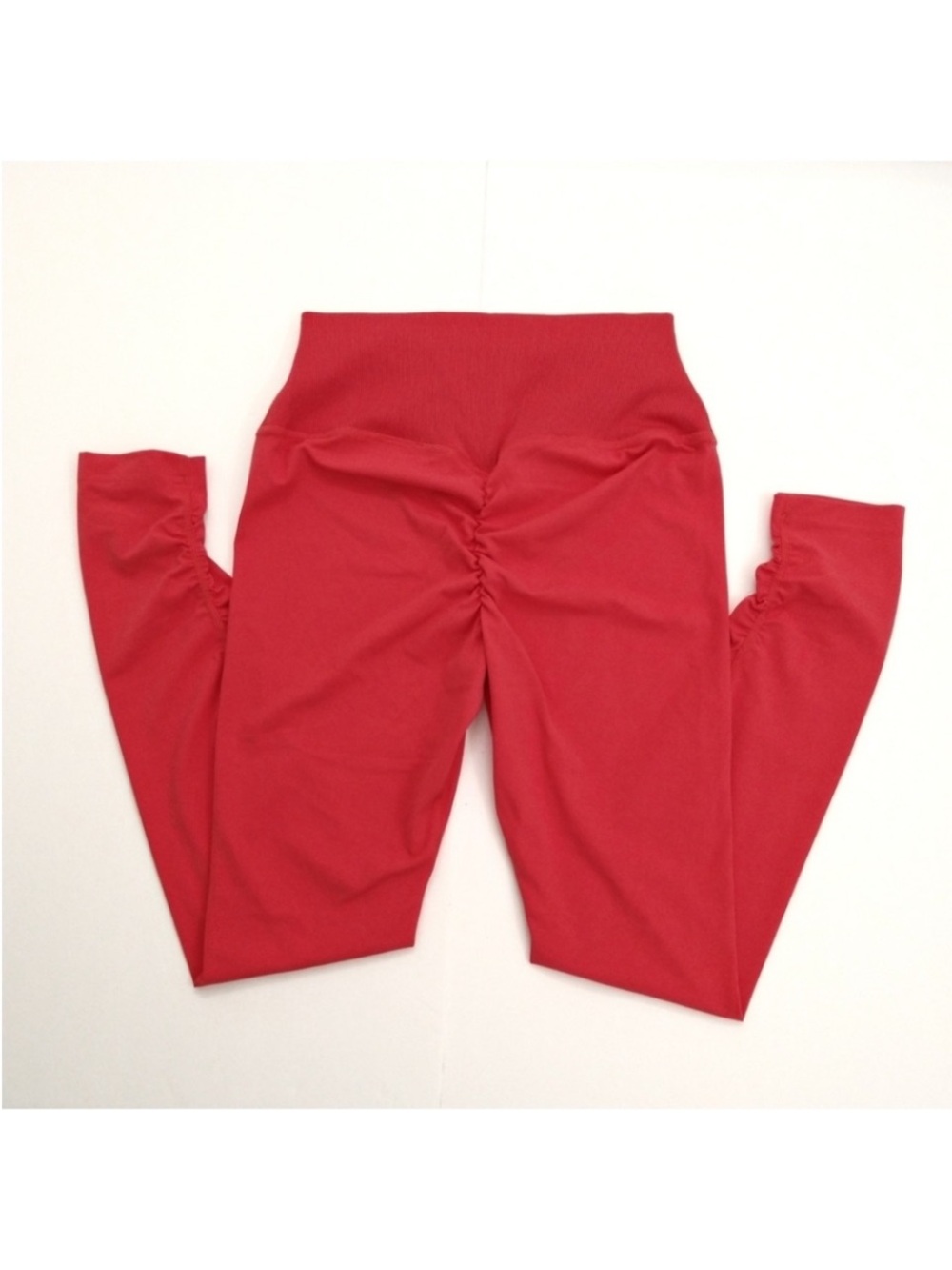 Gymshark Whitney Simmons V2 Cyber Red Leggings Size Medium - Picture 4 of 16